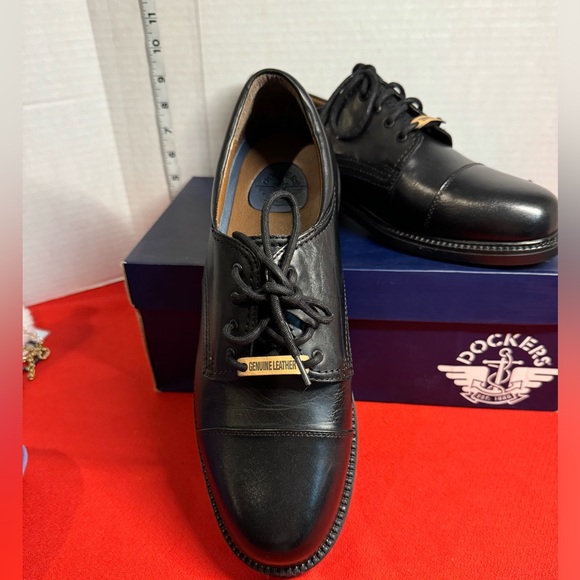 Dockers Other - Dockers Men’s Leather Dress shoe size 12 NIB lace up tie up